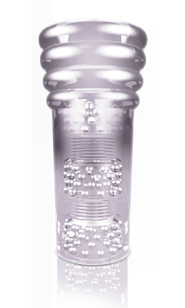 Blush Novelties Blush Novelties Eden Super Stud Stroker, Clear (bulk)