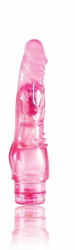 B Yours Vibrocock No. 4 Vibrating Dildo, Pink