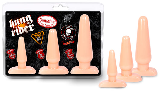 HUNG RIDER ANAL TRAINER KIT BEIGE