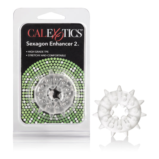 California Exotics Sexagon Enhancer 2 Cock Ring