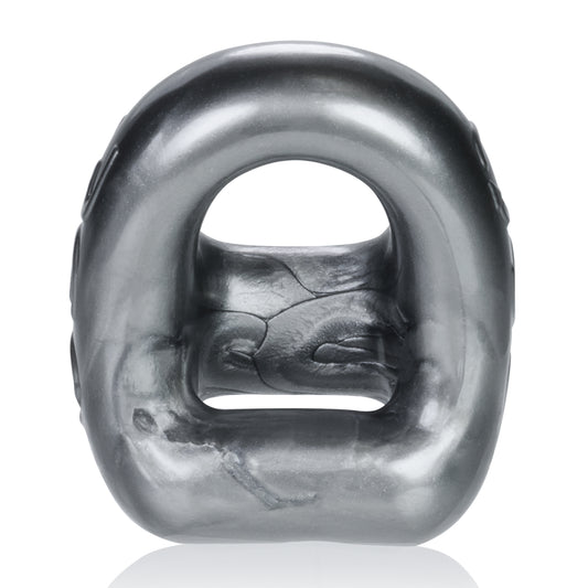 360 2- Way Cockring and Ballsling - Steel