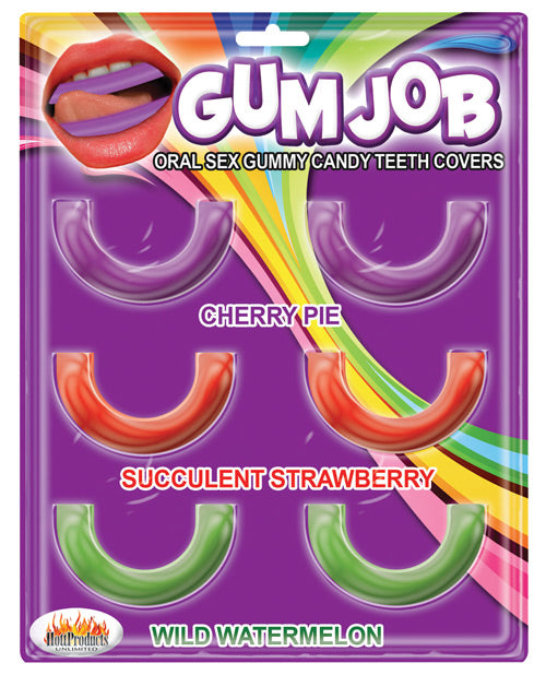 GUM JOB ORAL SEX CANDY TEETH COVERS 6 PACK