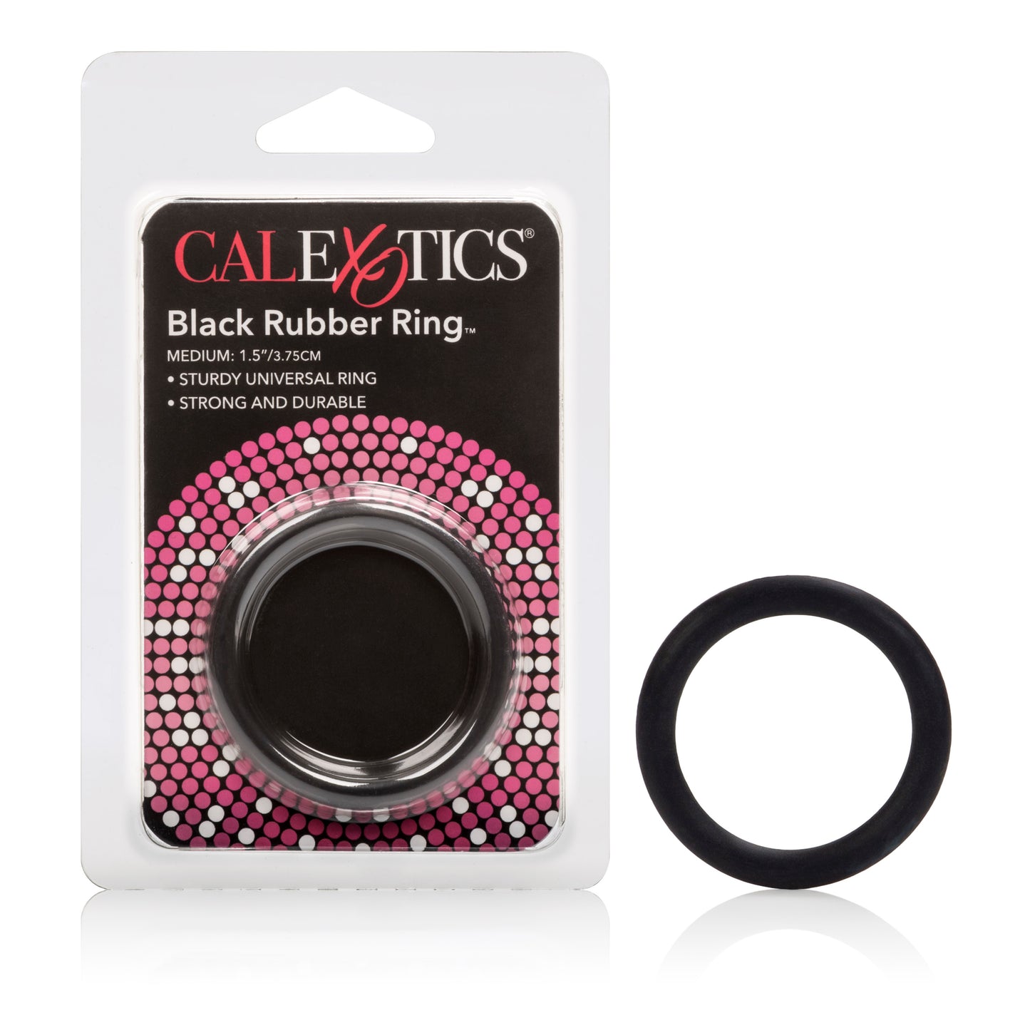 CalExotics Rubber Ring, Black, Medium
