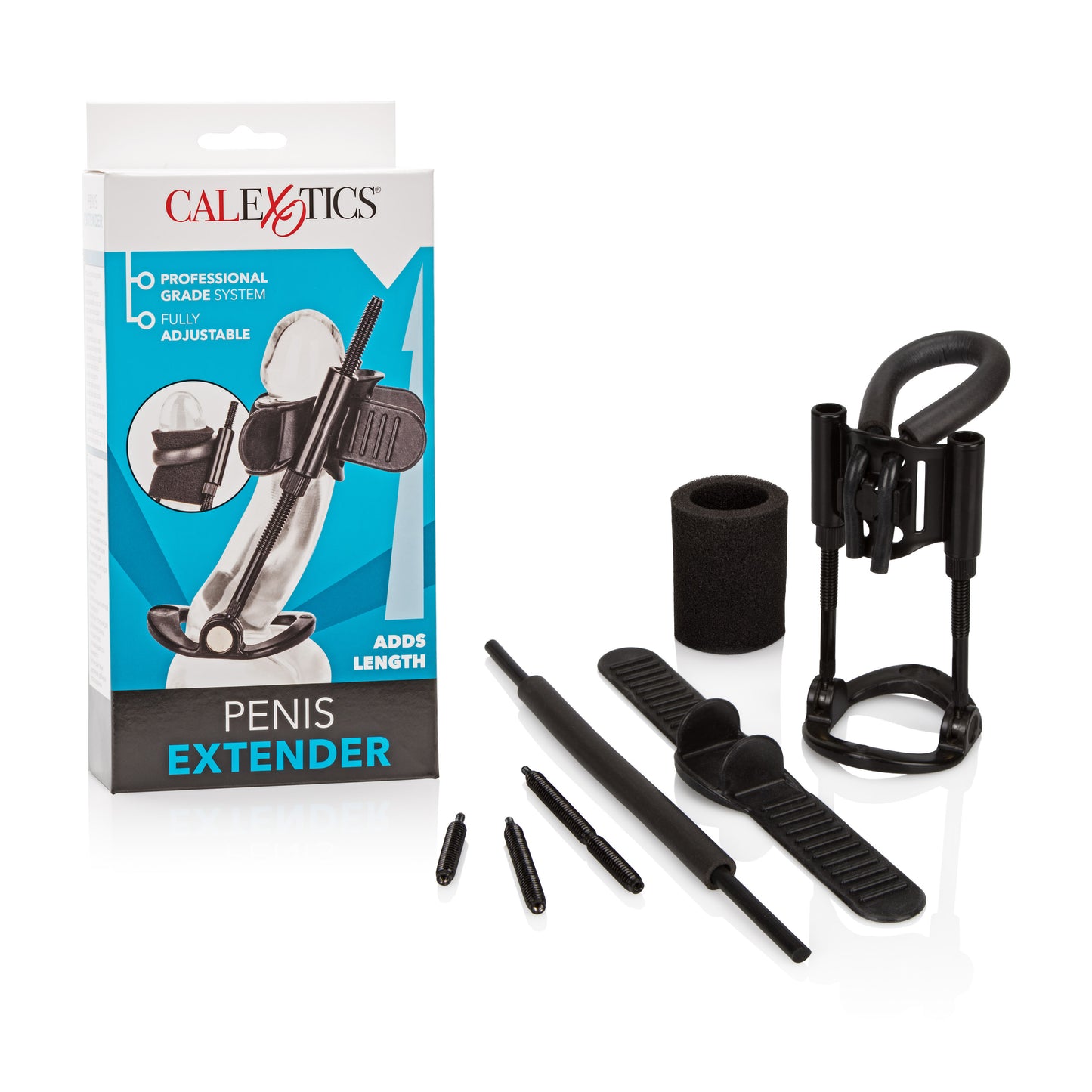 CalExotics Penis Extender – Enhancement Sex Toys for Men - Black SE-1590-10-3