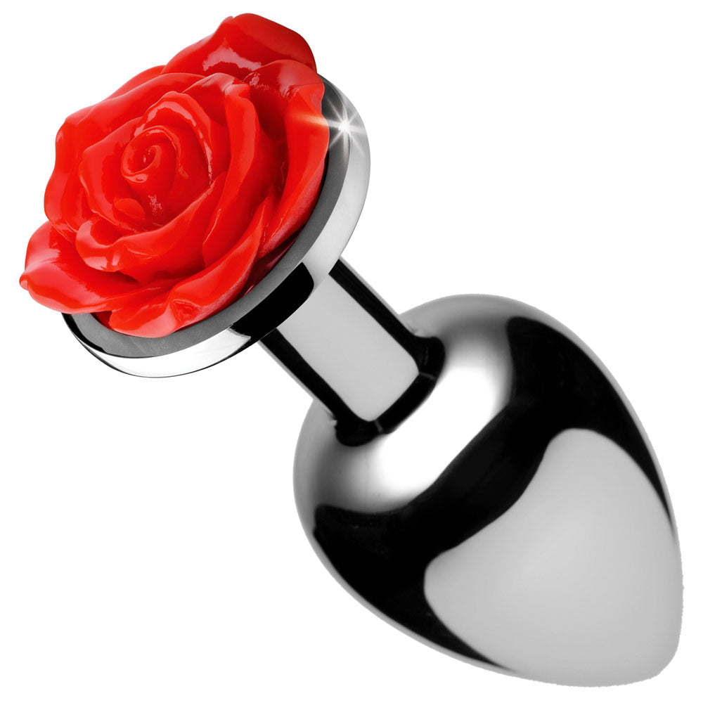 Booty Sparks Red Rose Anal Plug- Medium