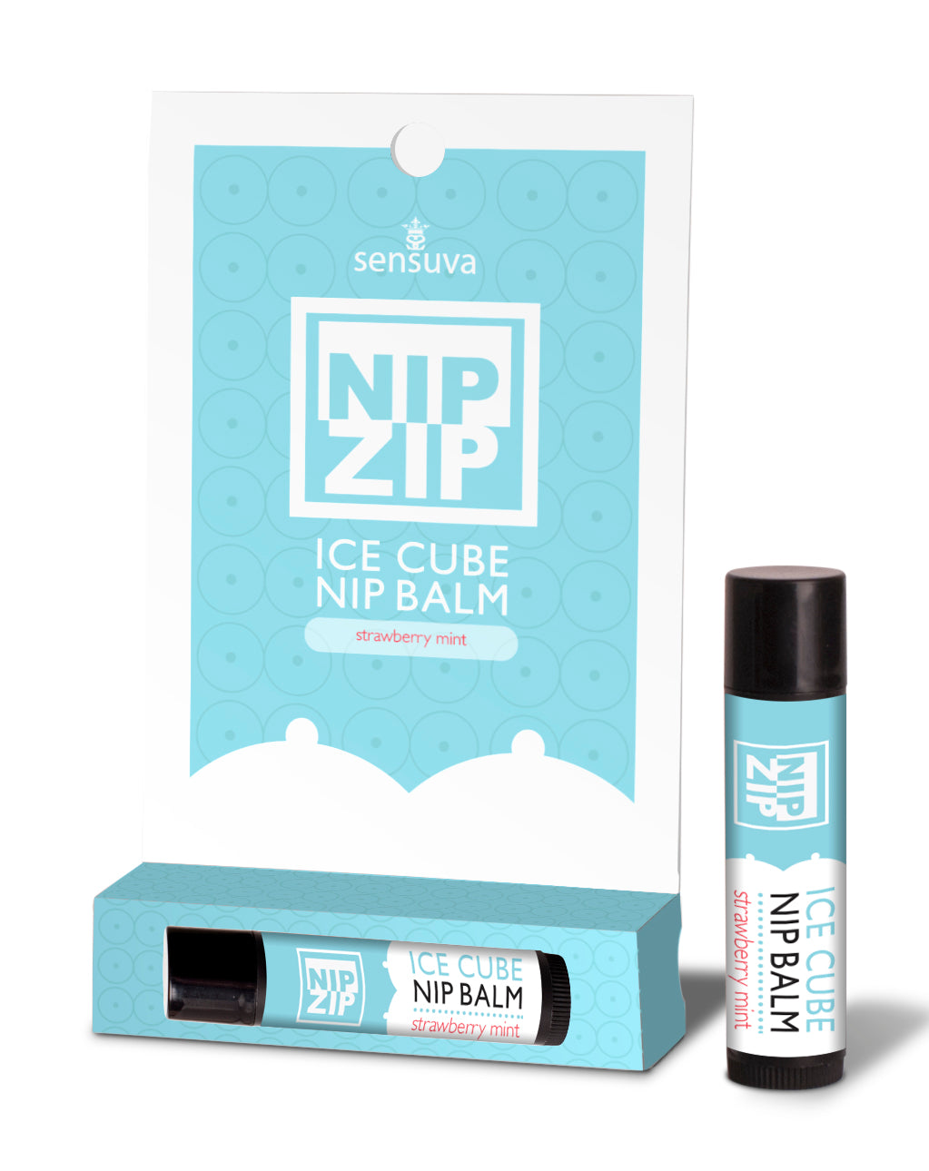 Sensuva Organics Nip Zip Nipple Balm, Strawberry Mint