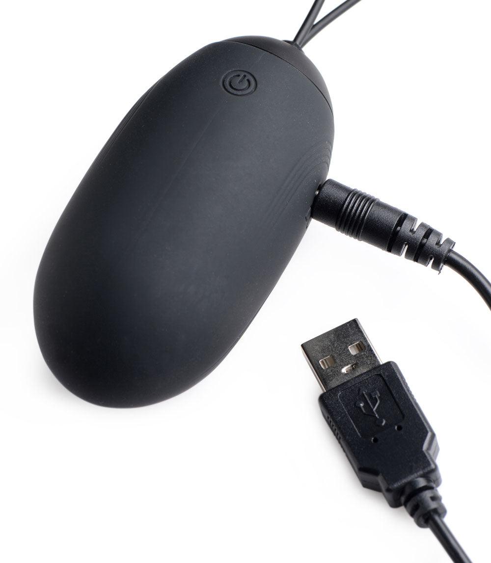 Bang XL Silicone Vibrating Egg - Black