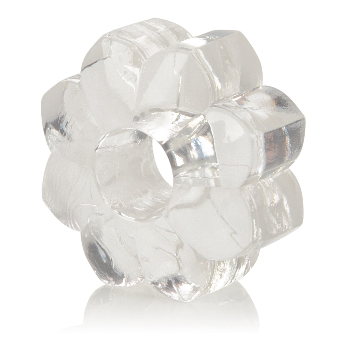 California Exotic Novelties Basic Essentials Super Stretchy Tpr Enhancers, Clear