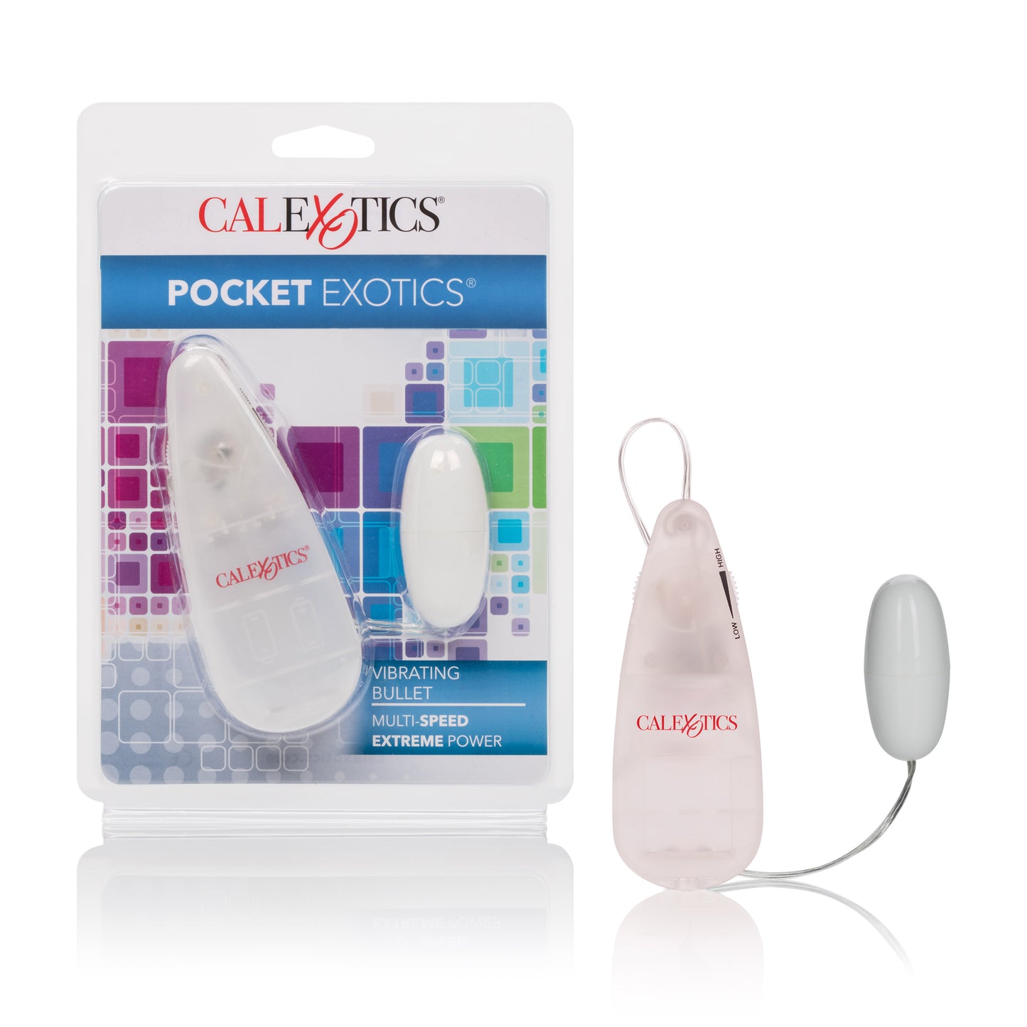 California Exotics Pocket Exotic Vibrating Ivory Bullet