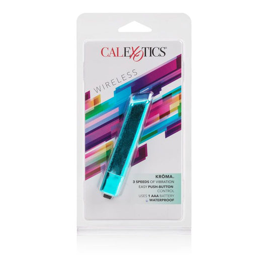 CalExotics Kroma Mini Bullet Vibrator - Waterproof Sex Toys for Couples - Adult Vibe Massager – Teal