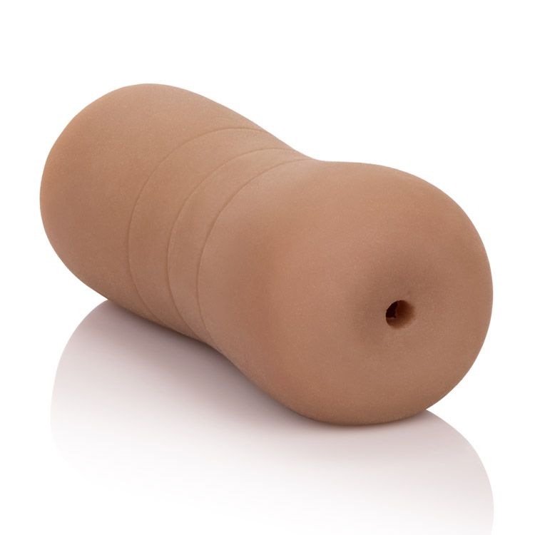 CalExotics Cheap Thrills The Steamy Affair - Travel Sized Male Masturbator - Silicone Masturbation Sleeve - 4.75-Inch Adult Male Sex Toy - Brown