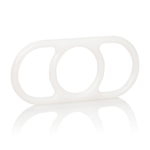 CalExotics Silicone Erection Enhancers, White, X-Large