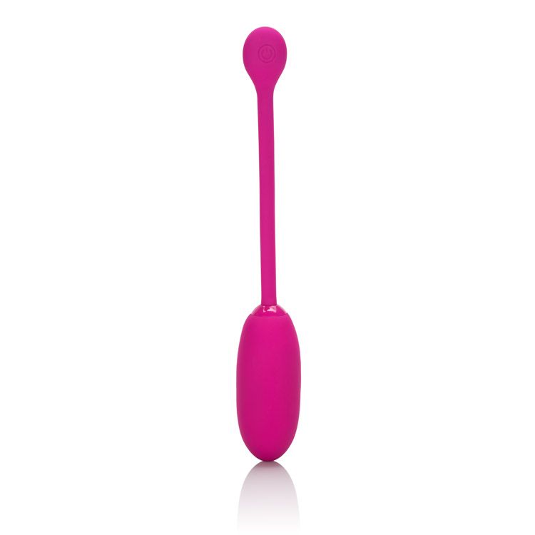 CalExotics Rechargeable Kegel Ball - Vibrating Ben Wa Ball Weight - Pelvic Floor Exercises - Adult Sex Toys for Couples - ADVANCED - Pink