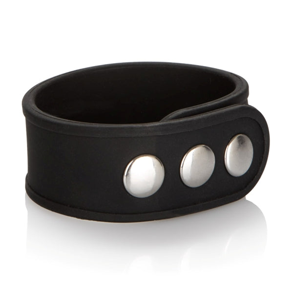 CalExotics Silicone Tri Snap Erection Ring, Black
