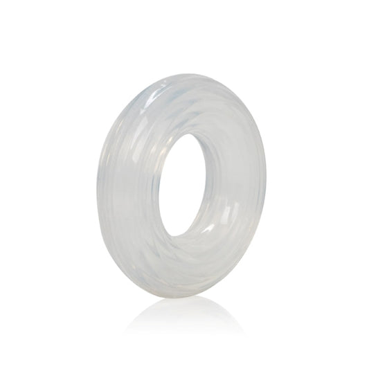 CalExotics Novelties Large Premium Silicone Ring, Clear