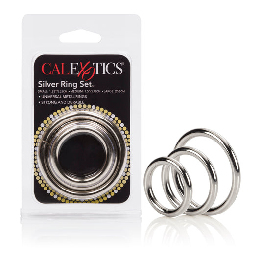 CalExotics Silver Ring, 3-Piece Set (1403-05-2)