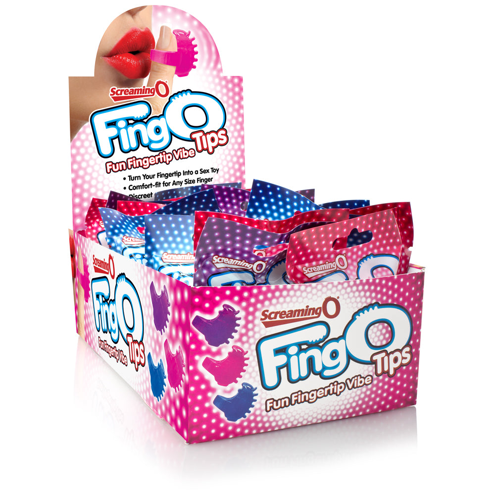 SCREAMING O QUICKIE FING O TIPS 18PC POP DISPLAY