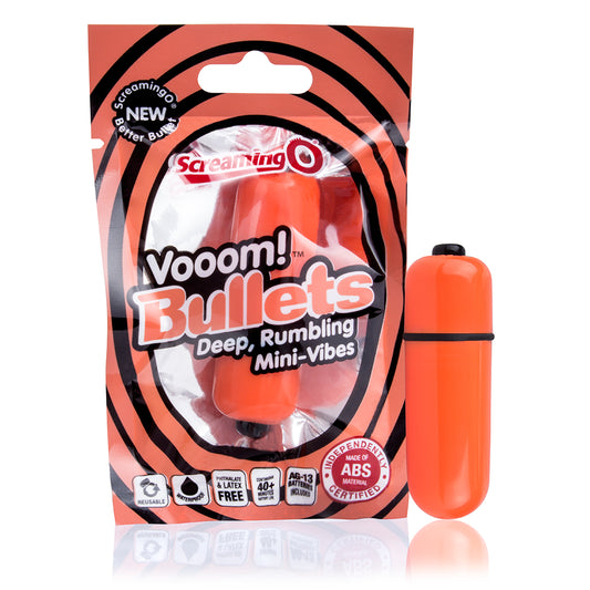SCREAMING O Vooom Bullet Vibrator, Tangerine