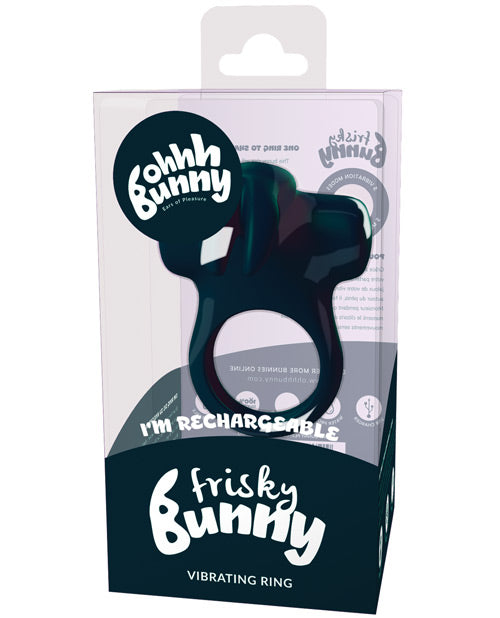 VEDO FRISKY BUNNY VIBRATING RING BLACK(out mid May)