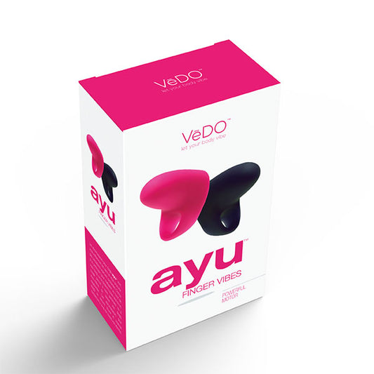 VEDO AYU MINI FINGER VIBE SET BLACK & FOXY PINK