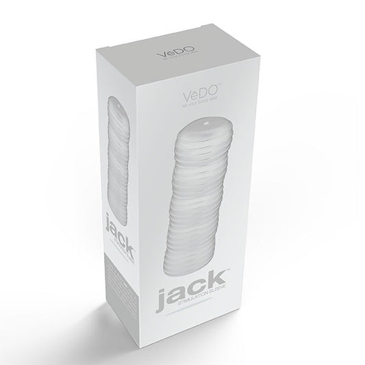 VEDO JACK STIM SLEEVE CRYSTAL CLEAR
