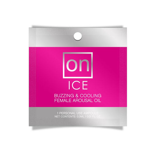 Sensuva On Ice Ampoule Packet