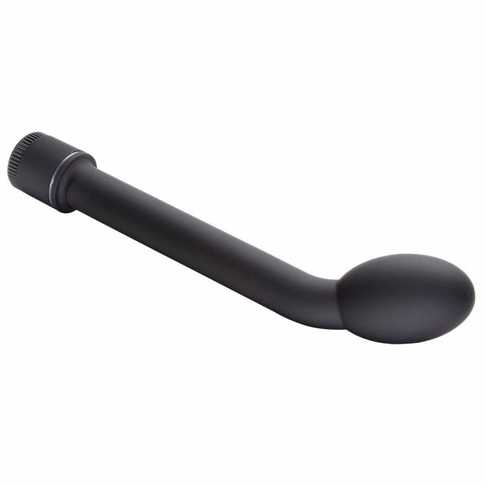 Cloud 9 Novelties Smooth Powerful G Spot Vibrator Massager with Angled Tip for Pleasure and Smooth Coating, Black, 0.3 Pound