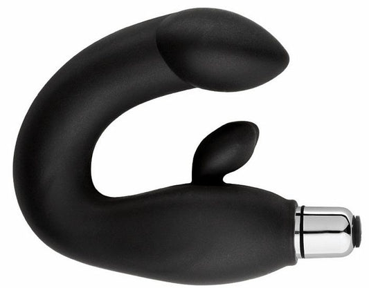 Cloud 9 Novelties Pro Sensual Curved Prostate Massager Extra Long, Black