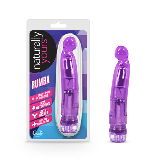 Blush Novelties Rumba G Spot Vibrator for Women - Soft Bulbous Tip for G-Spot Stimulation - FlexiShaft Semi Rigid Body - Multi-Speed Twist Control - Waterproof - Adult Sex Toy for Beginners & Couples