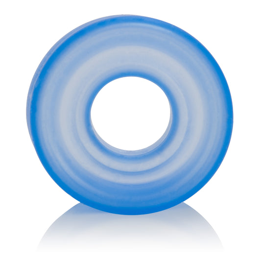 CalExotics Advanced Silicone Pump Sleeve - Male Penis Pump Comfort Ring Accessory - 3 inch - Blue