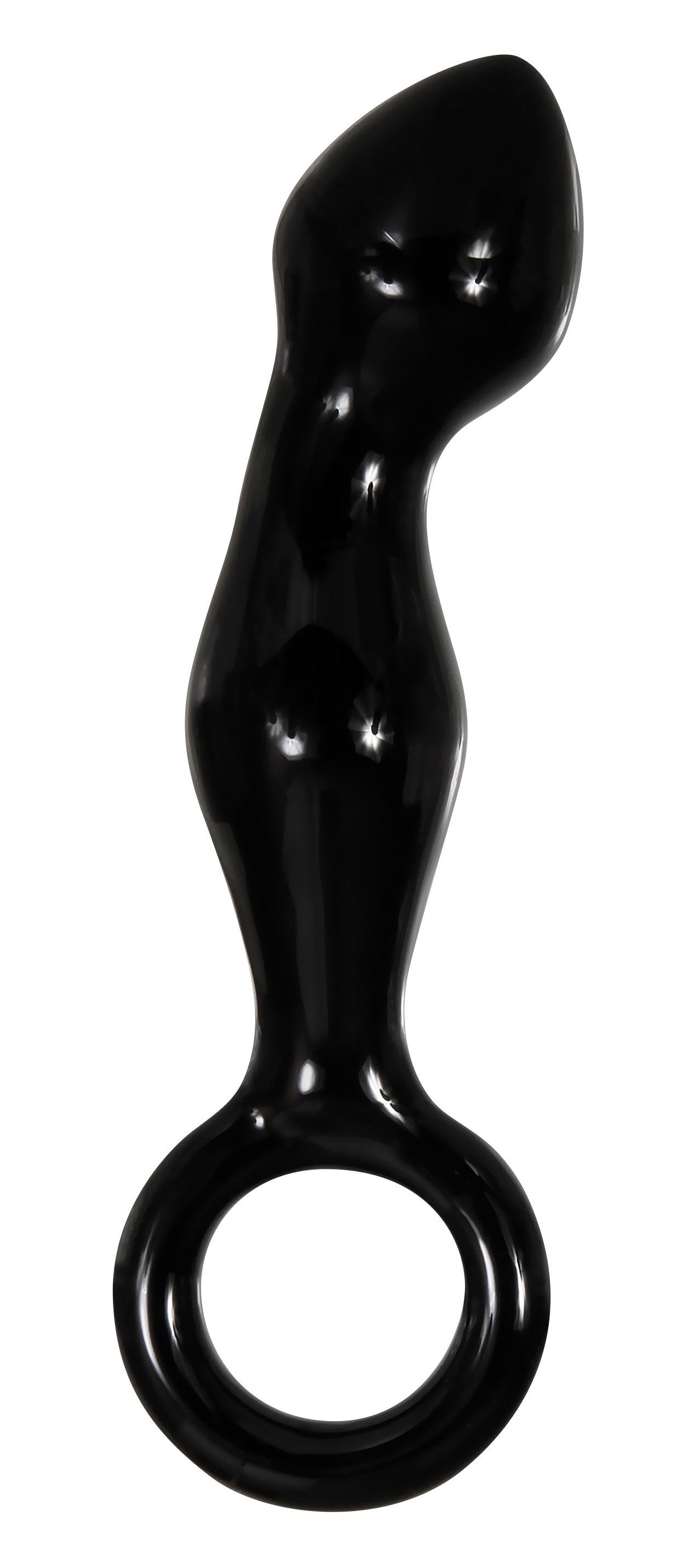Adam & Eve Adam's Glass Prostate Massager - Black