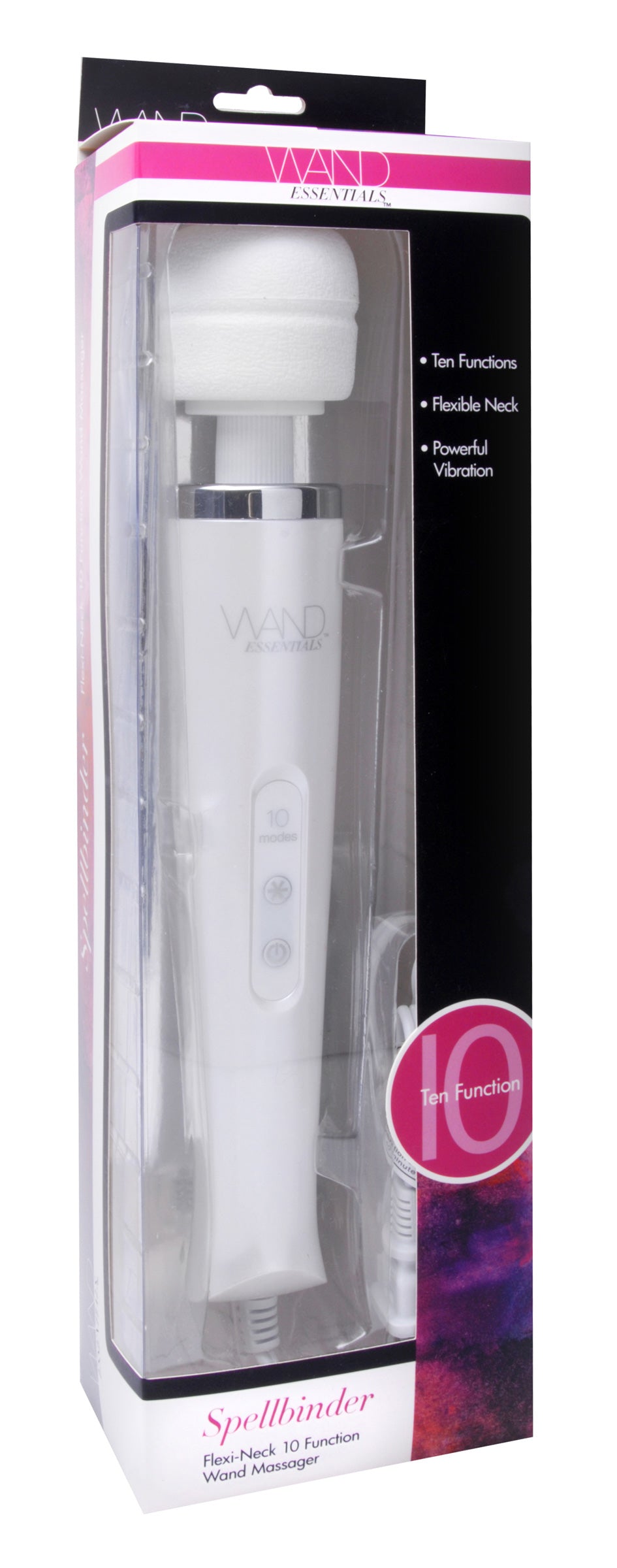 Wand Essentials Spellbinder Flexi-Neck 10 Mode Wand Massager