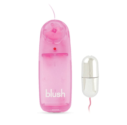 Blush B Yours Power Bullet Mini Pink, Remote Control Micro Vibrator Bullet for Vaginal, Nipple Stimulation, Use During Foreplay, Intercourse, Versatile Play Adult Sex Toy for Beginners Women & Couples