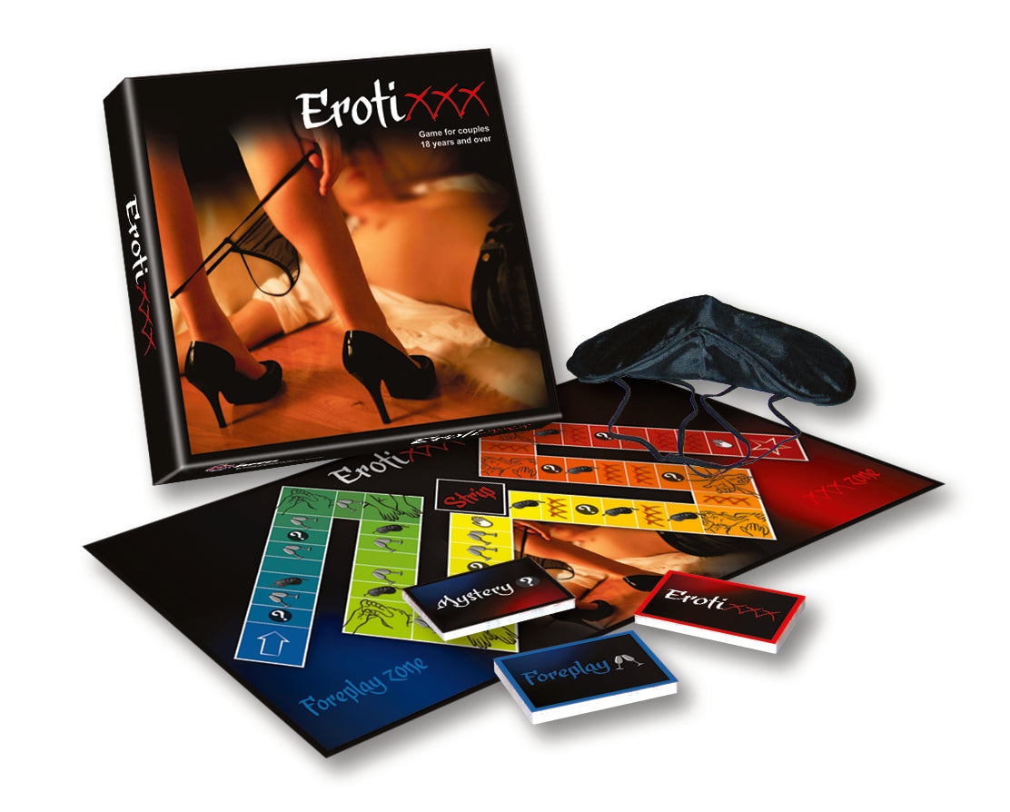 Ozze Creations Ounce Ze Creations Erotixxx Adult Board Game for Couples and Lovers, Bundle