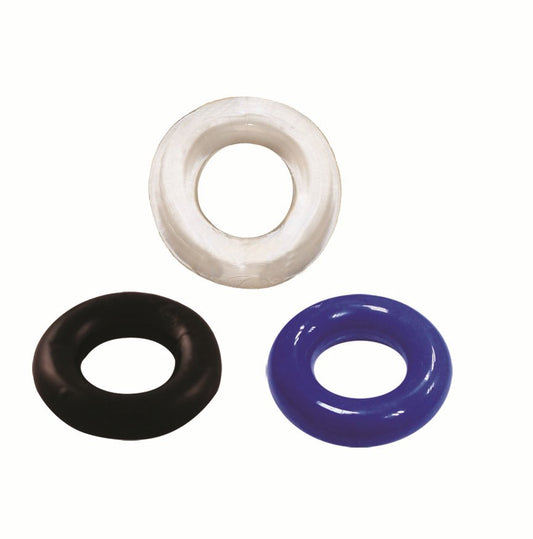 Blush Novelties Thick Cock Rings, 3 Count