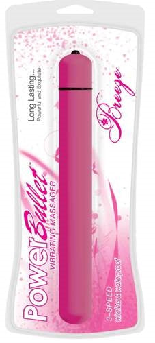 Power Bullet Breeze 3-Speed Wireless Waterproof Bullet, Breeze 5 Inch PowerBullet Fuschia 12.6 CM X 1.5 CM