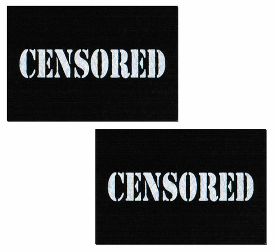 Pastease Pastease Black Censor Bars