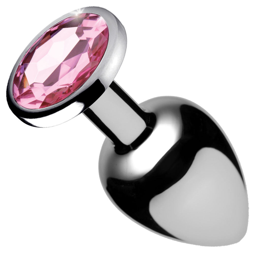 Booty Sparks Pink Gem Anal Plug-Large
