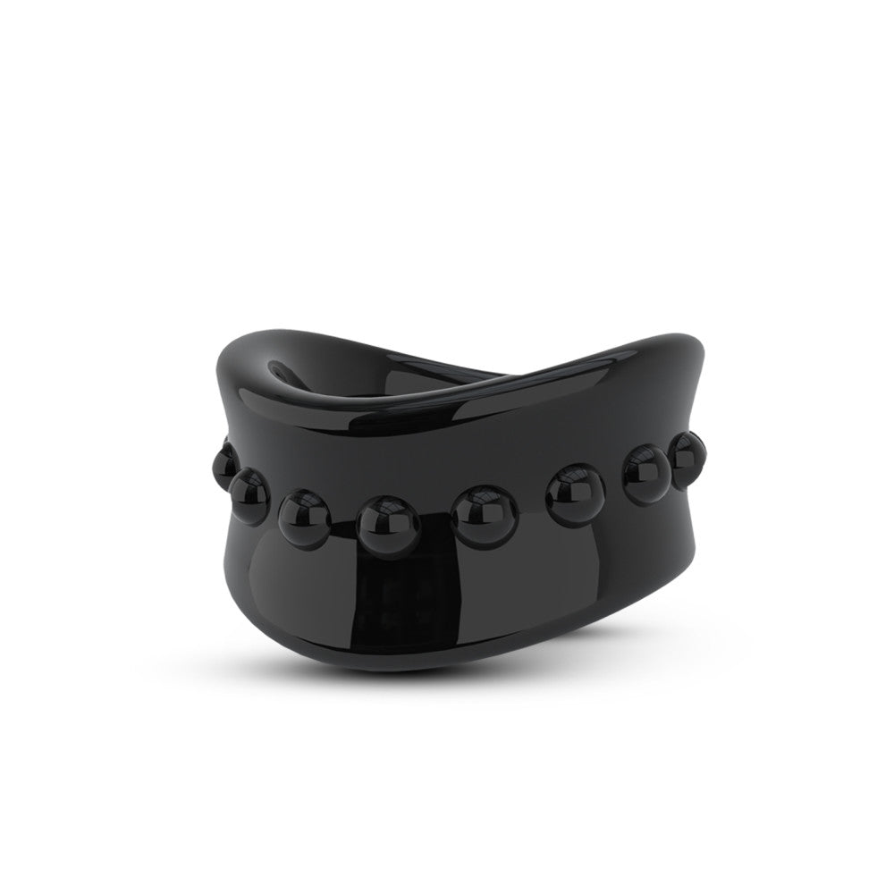 Blush 74730: Stay Hard Beef Ball Stretcher 1.5 Black