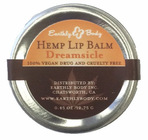 Hemp Lip Balm Tin Dreamsicle.45 Ounce