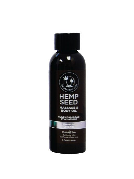 Earthly Body Massage &amp; Body Oil - 2 oz Lavender