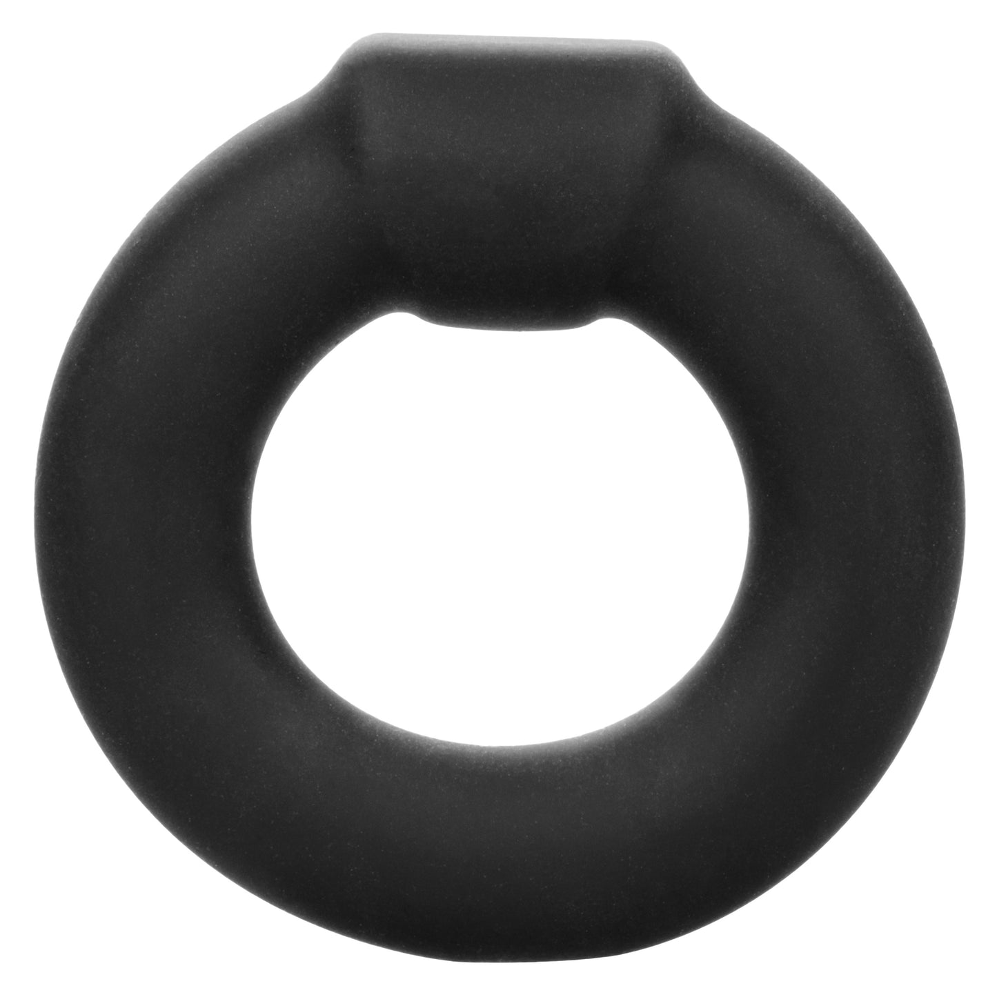CalExotics Alpha Liquid Silicone Optimum Ring – Male Enhancement Support Ring Silicone Sex Toys for Men – Black