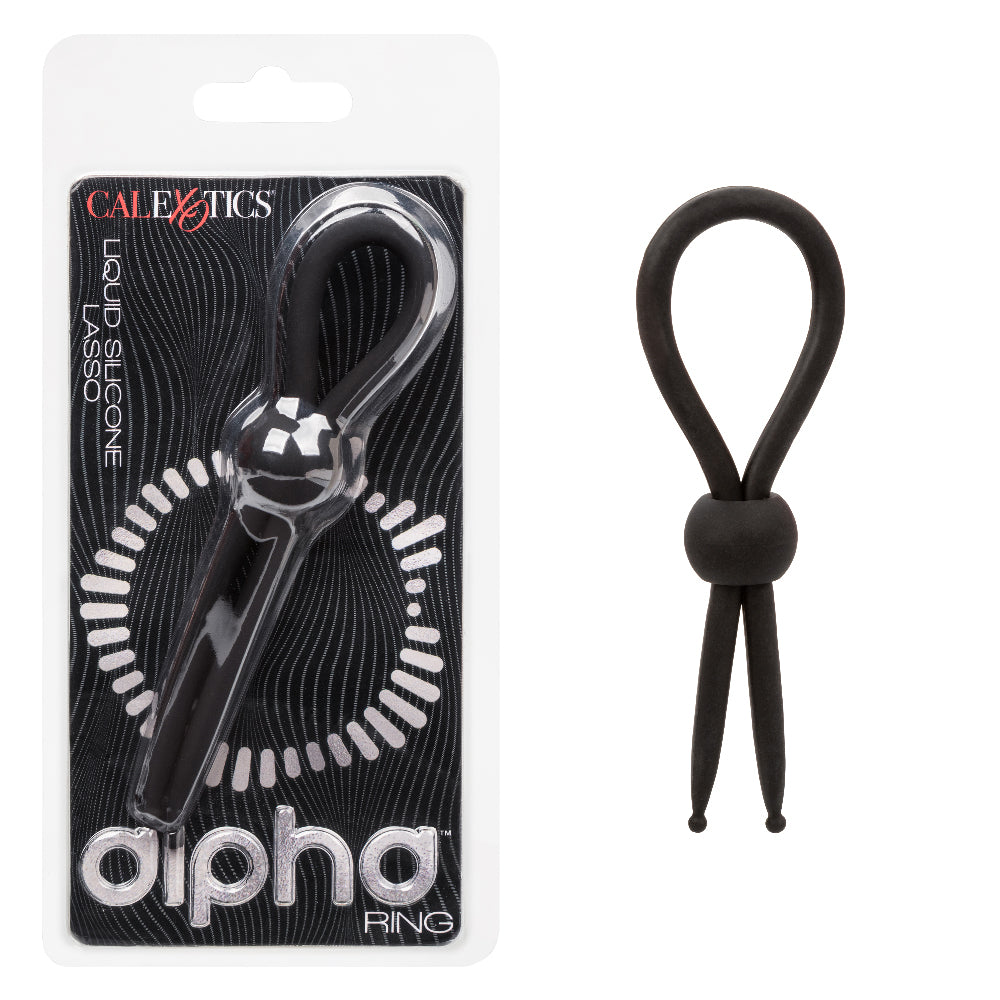 CalExotics Alpha Liquid Silicone Lasso - Black