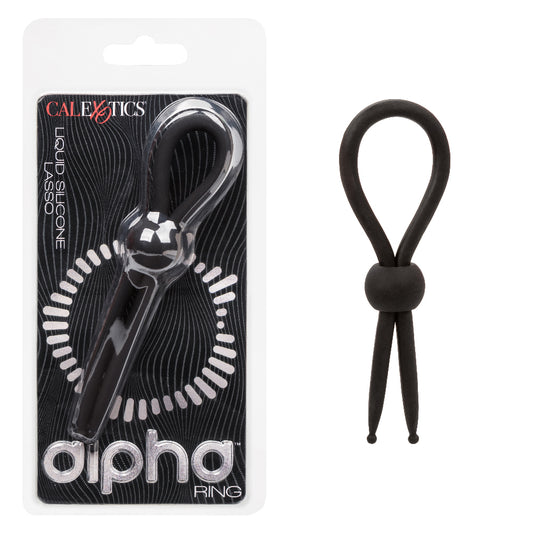 CalExotics Alpha Liquid Silicone Lasso - Black