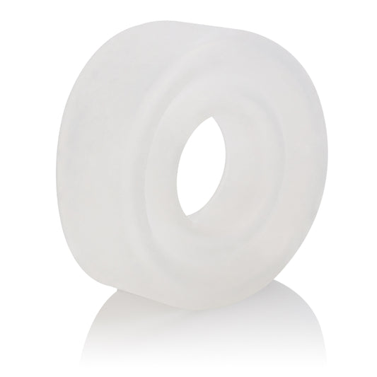 CalExotics Advanced Silicone Pump Sleeve - Male Penis Pump Comfort Ring Accessory - 3 inch - Clear