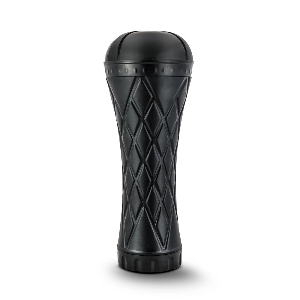 Blush Novelties M for Men - The Torch - 9.5" Male Suction Capsule Stroker - Ribbed Interior - Realistic Masturbator - Sex Toy for Men