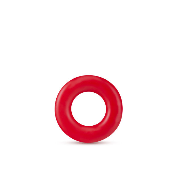 Blush Stay Hard Donut Cock Rings - Soft, Super Stretchy - Increase Stamina - Longer, Harder, Bigger Erections - Add Girth - Performance, Pleasure Enhancing Penis Ring for ED Sex Toy for Men, Couples