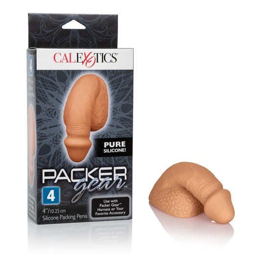 CalExotics SE-1580-25-3 Packer Gear™ 4"/10.25 cm Silicone Packing Penis™ - Tan