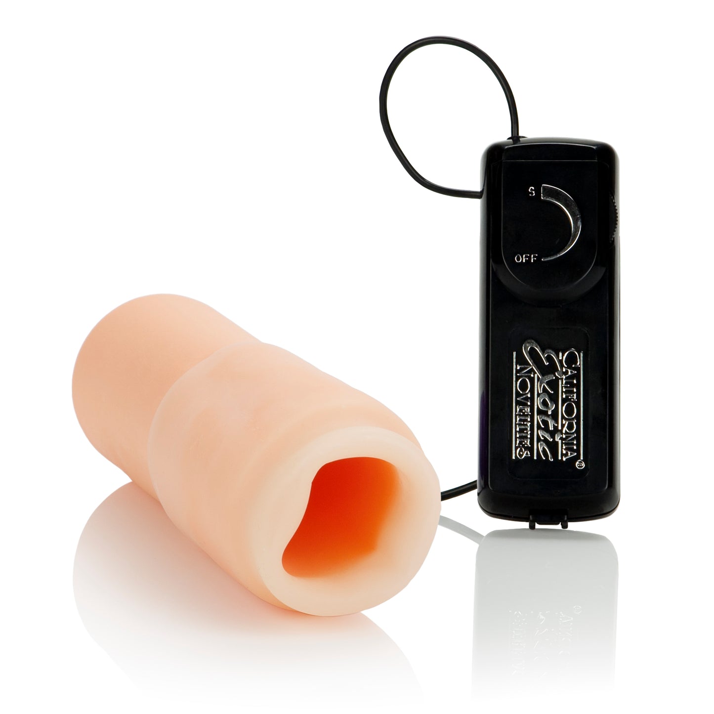 California Exotics Vibrating Oro Simulator Penis Sleeve