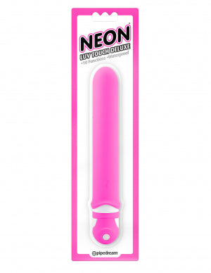 Pipedream Neon Luv Touch Deluxe Vibrator, Pink